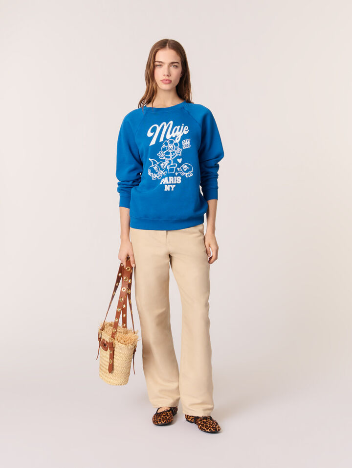 Sweatshirt Maje Paris