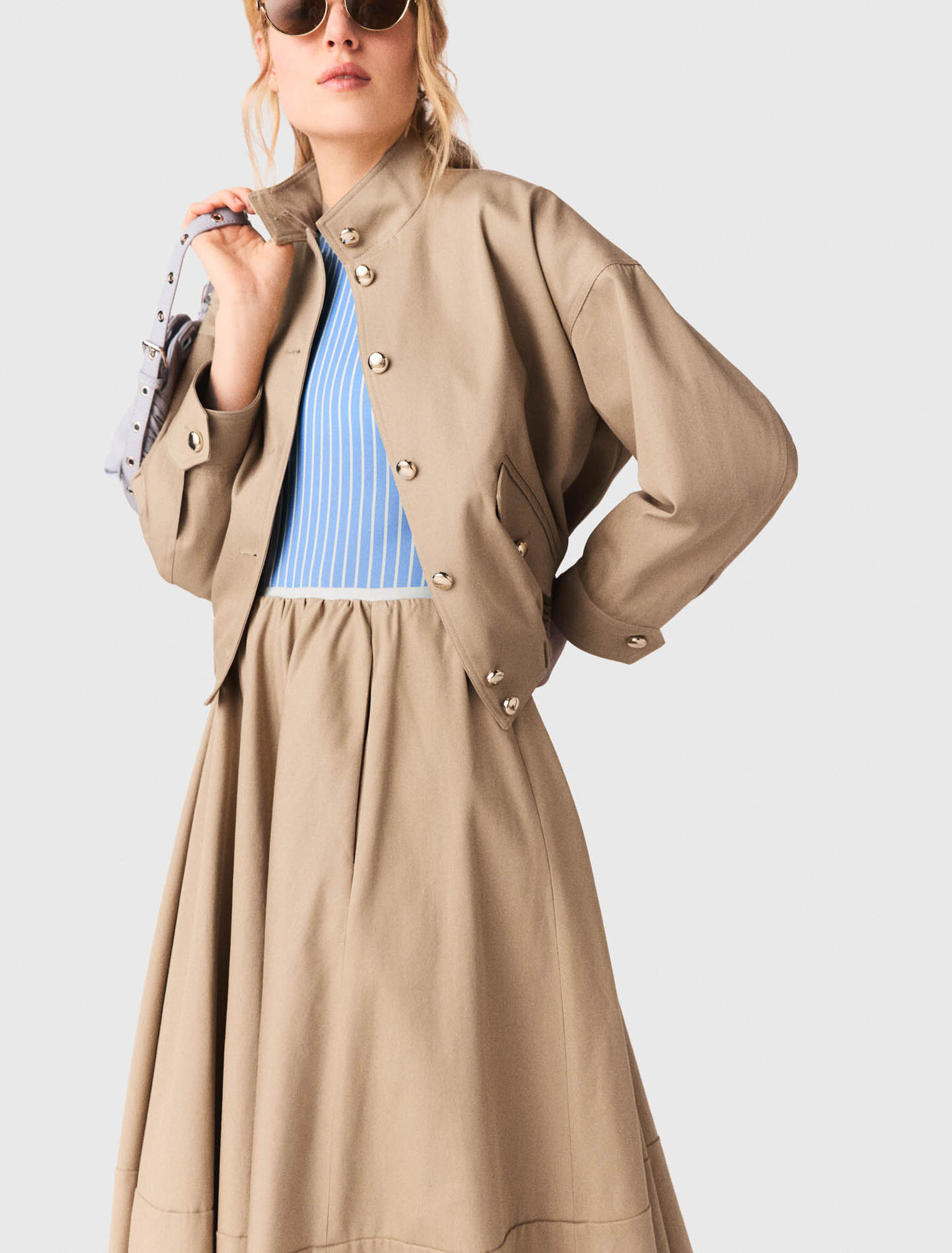 Blouson bomber en coton