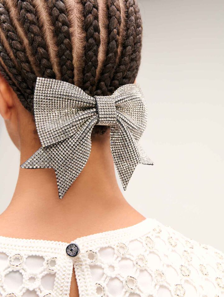 Top en crochet avec perles