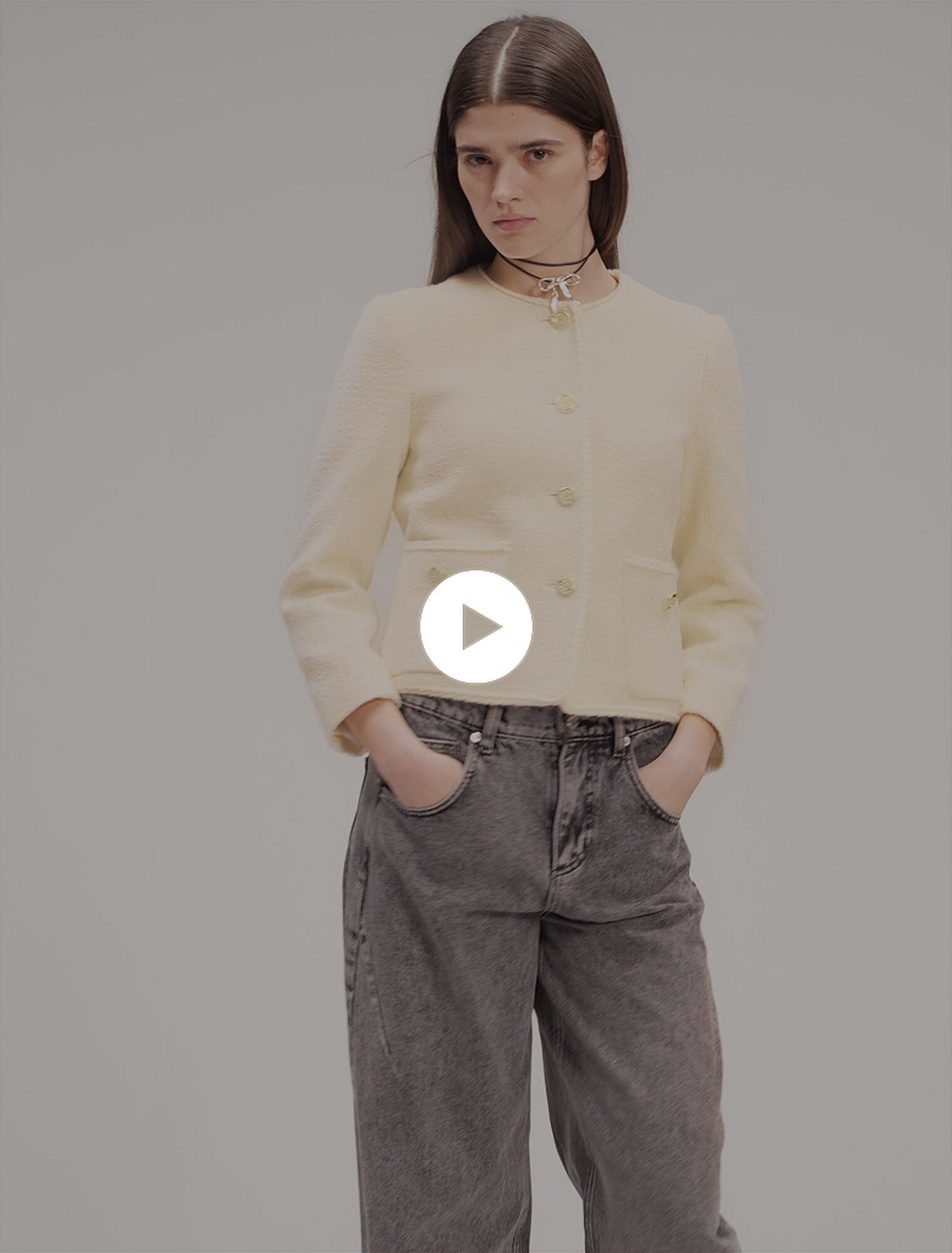 Veste ceinturée
