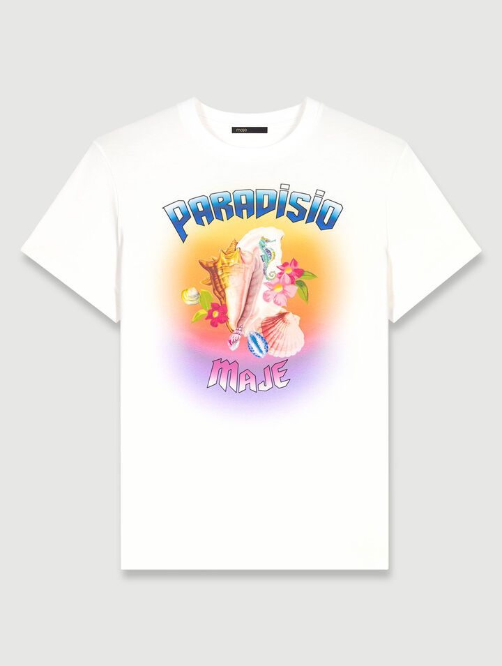 Tee-shirt imprimé Paradisio