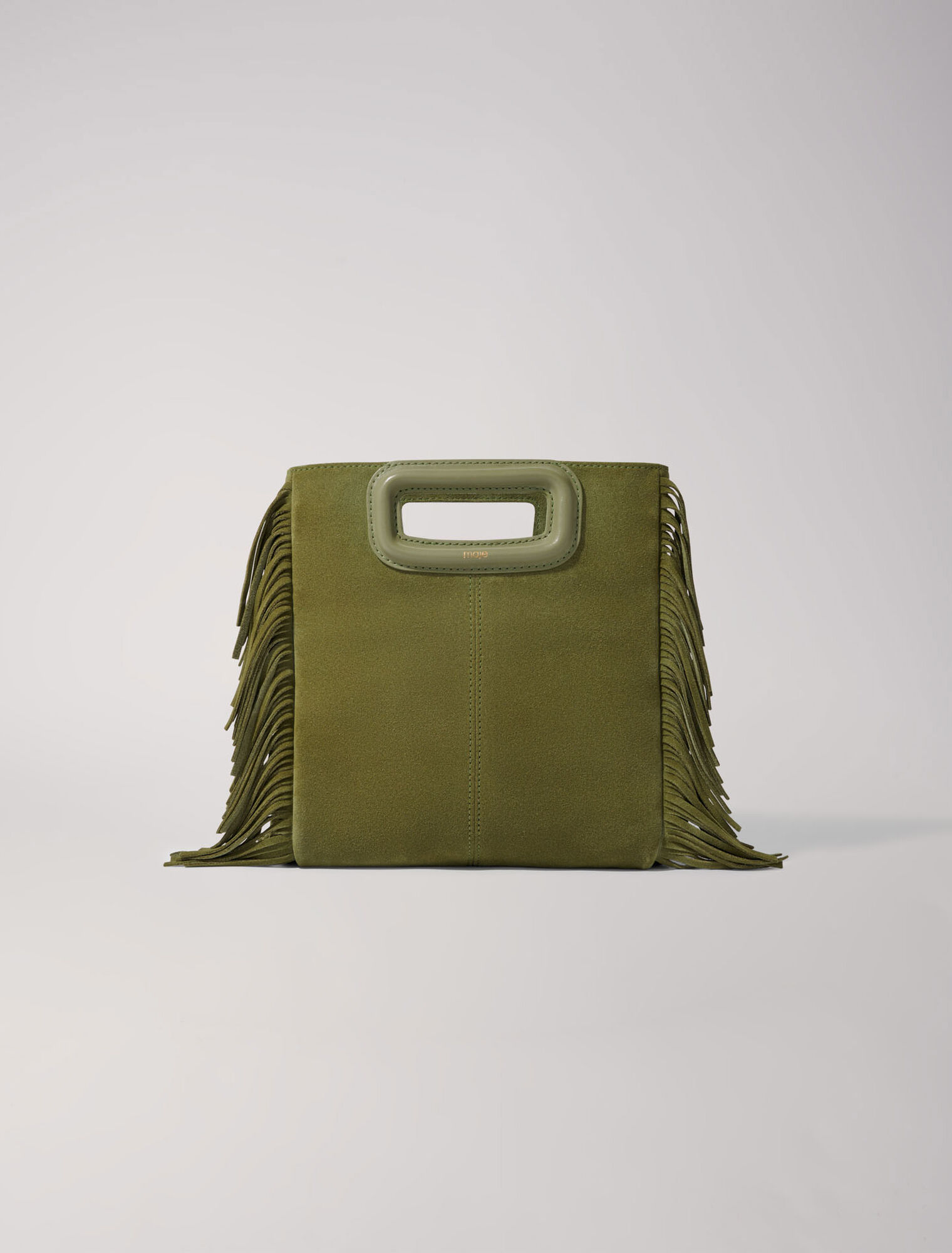 Sac M en cuir suède