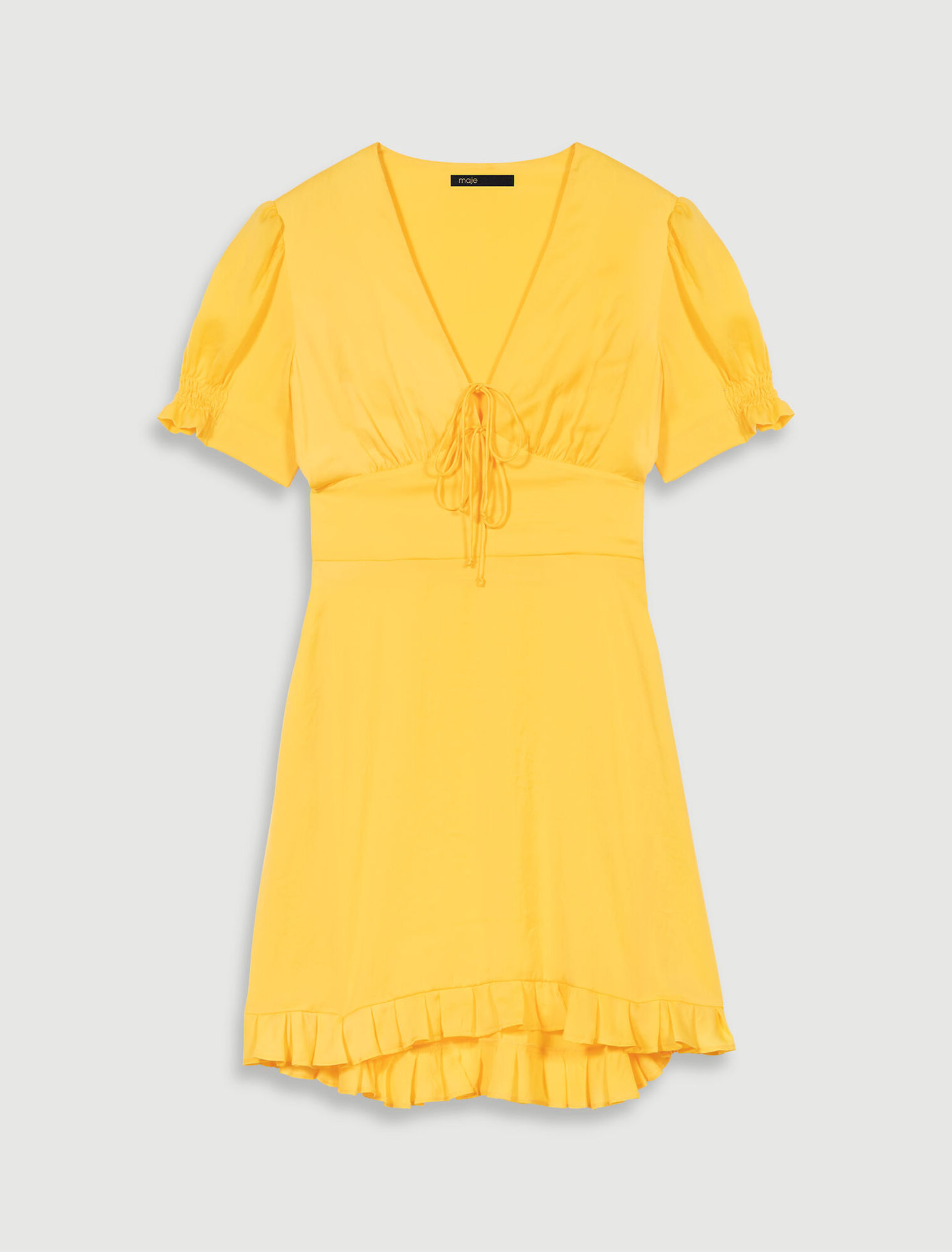 Robe manches courtes