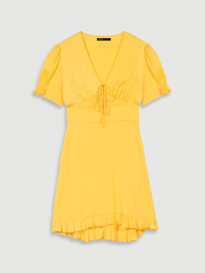 Robe manches courtes