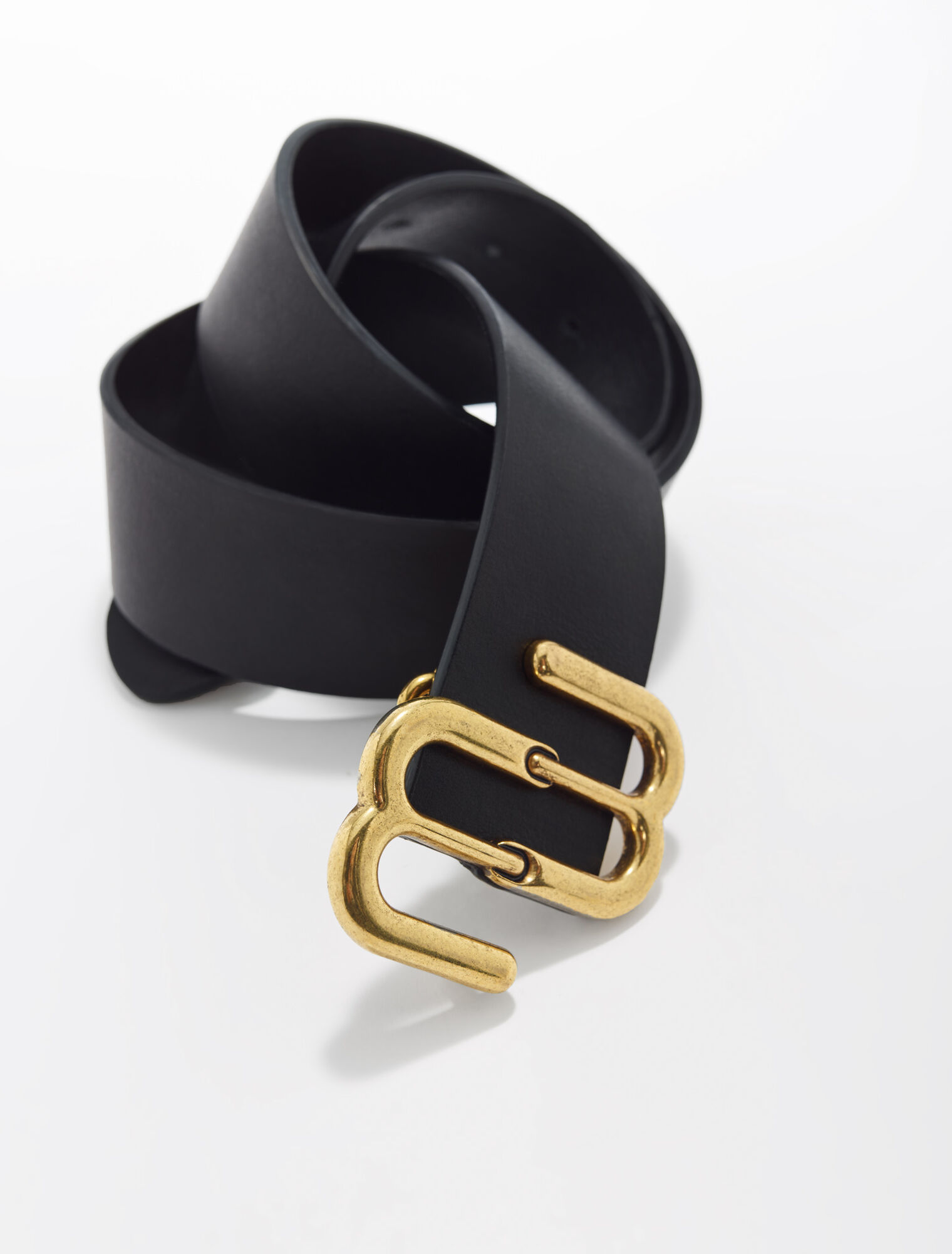 Ceinture en cuir lisse