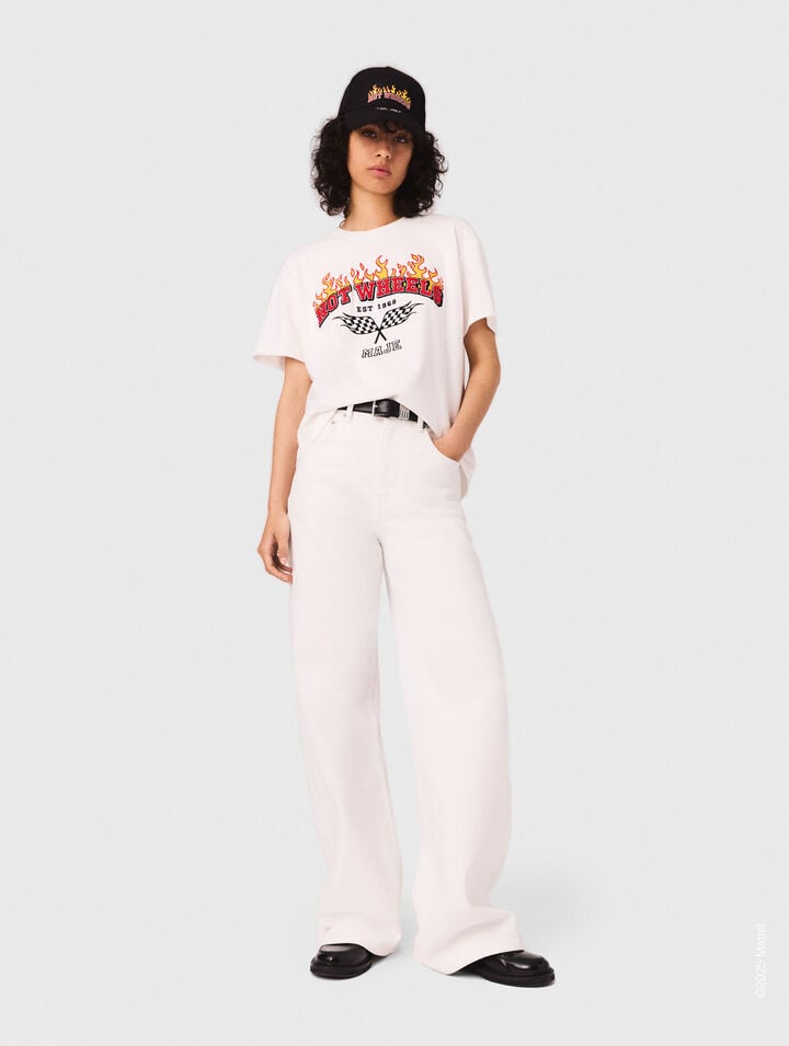 Tee-shirt brodé