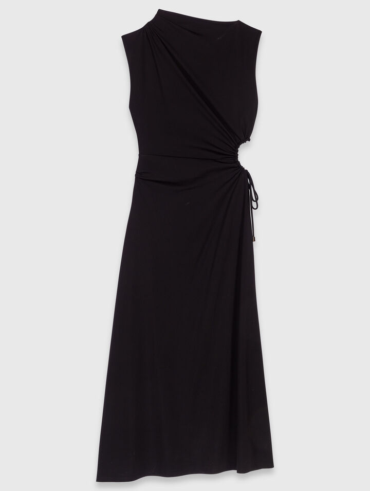 Robe maxi avec taille découpée