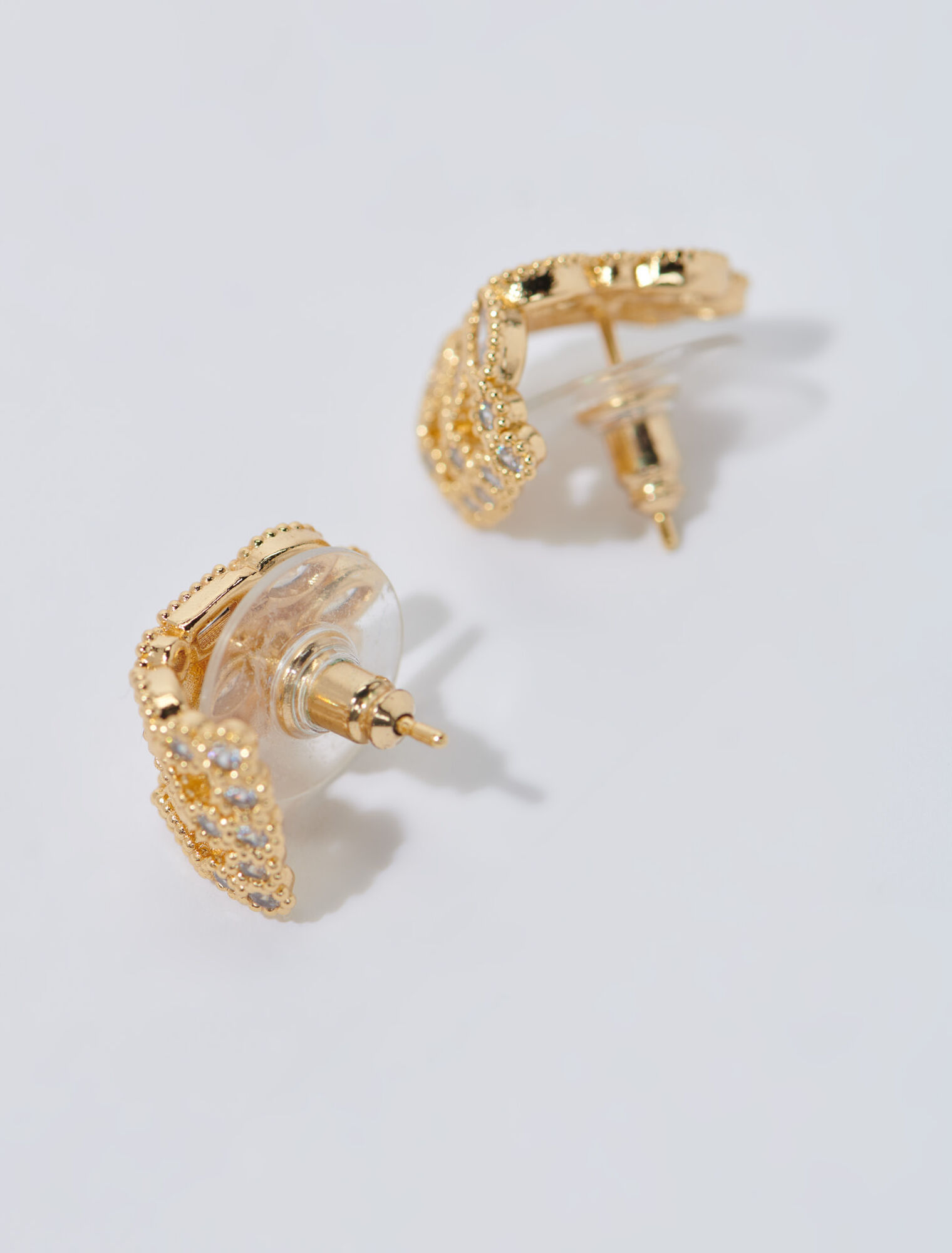 Boucles d'oreille à strass