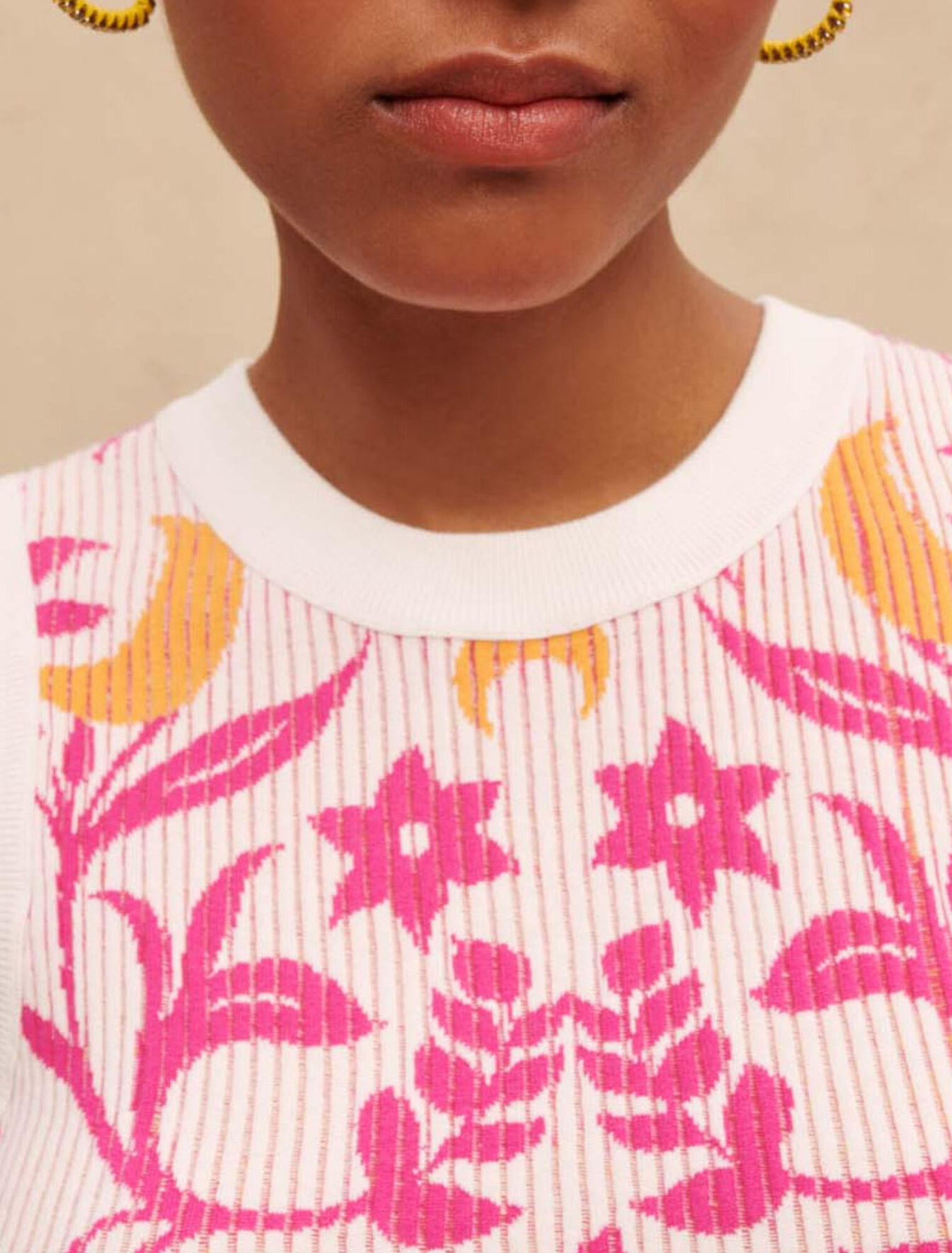 Robe réversible imprimée