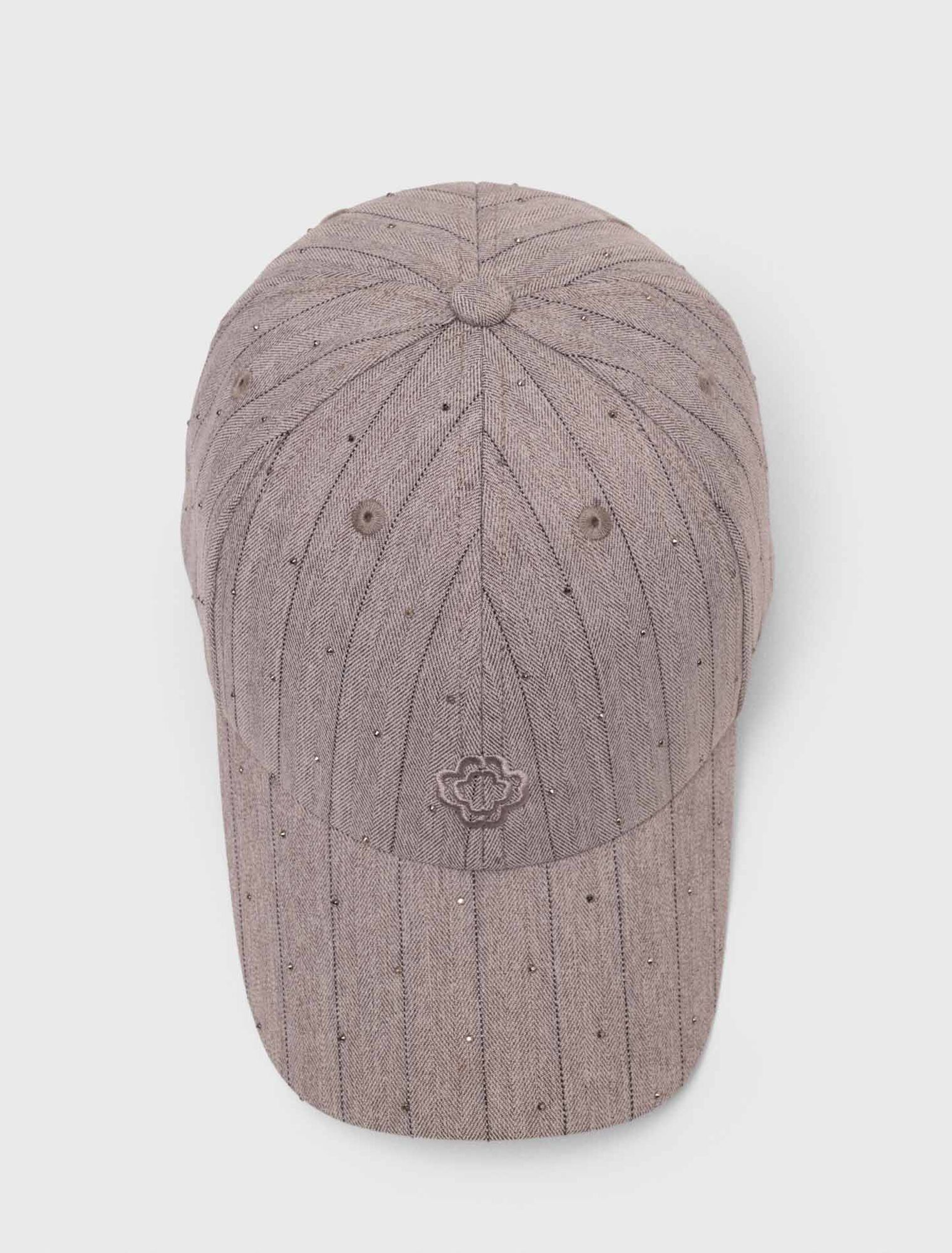 Casquette en coton imprimé