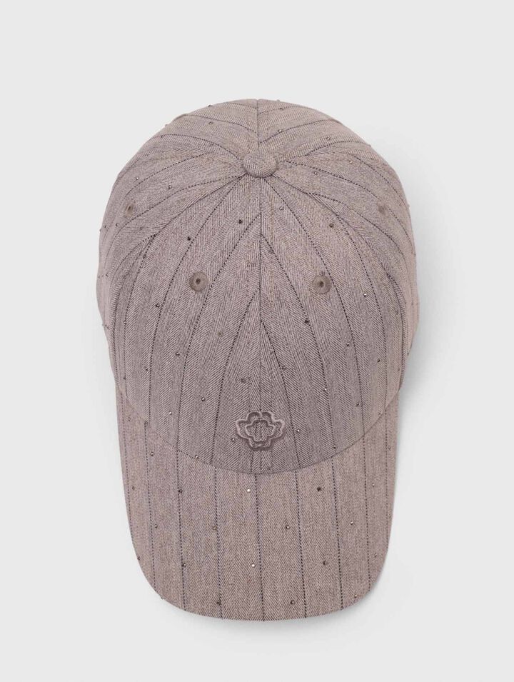 Casquette en coton imprimé