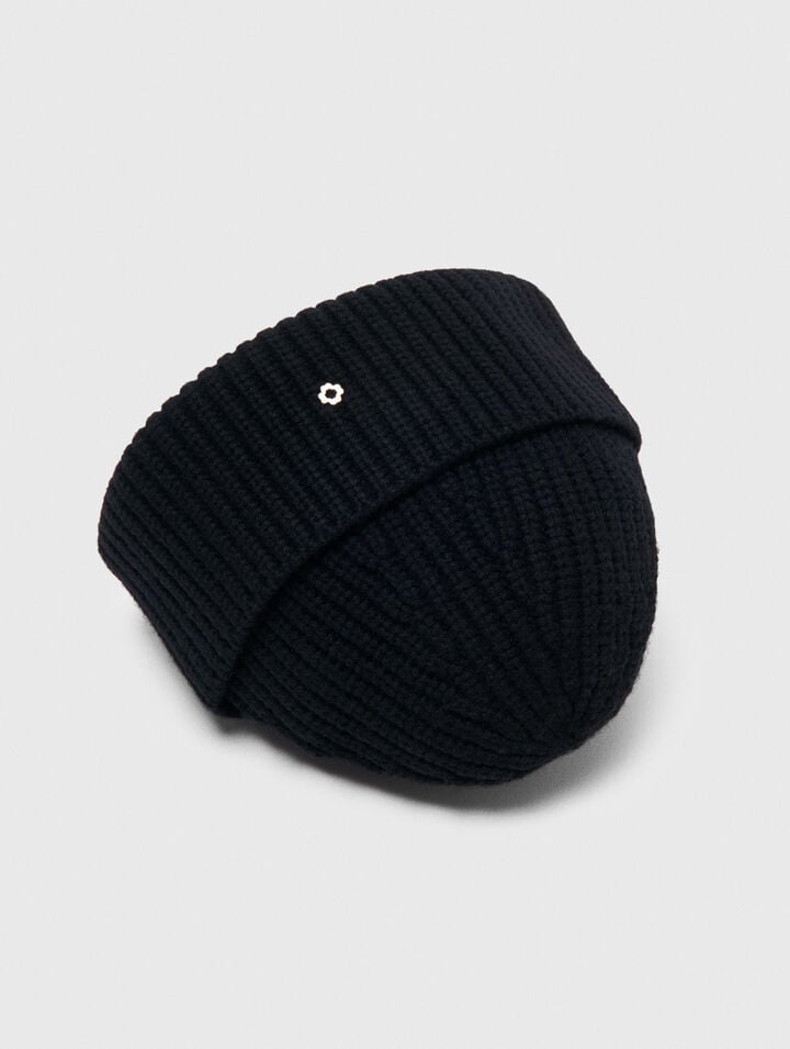 Bonnet en laine et cachemire