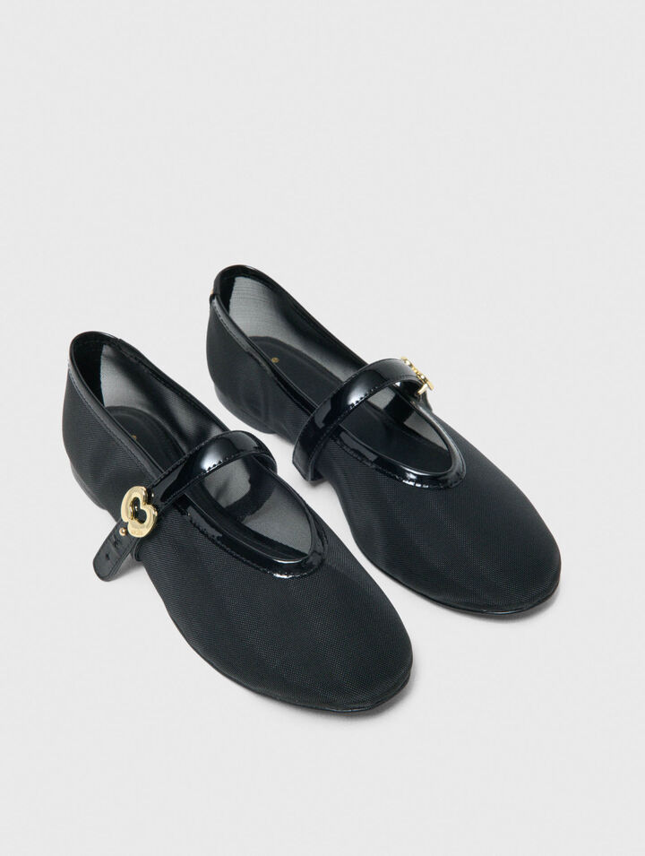 Ballerines en mesh