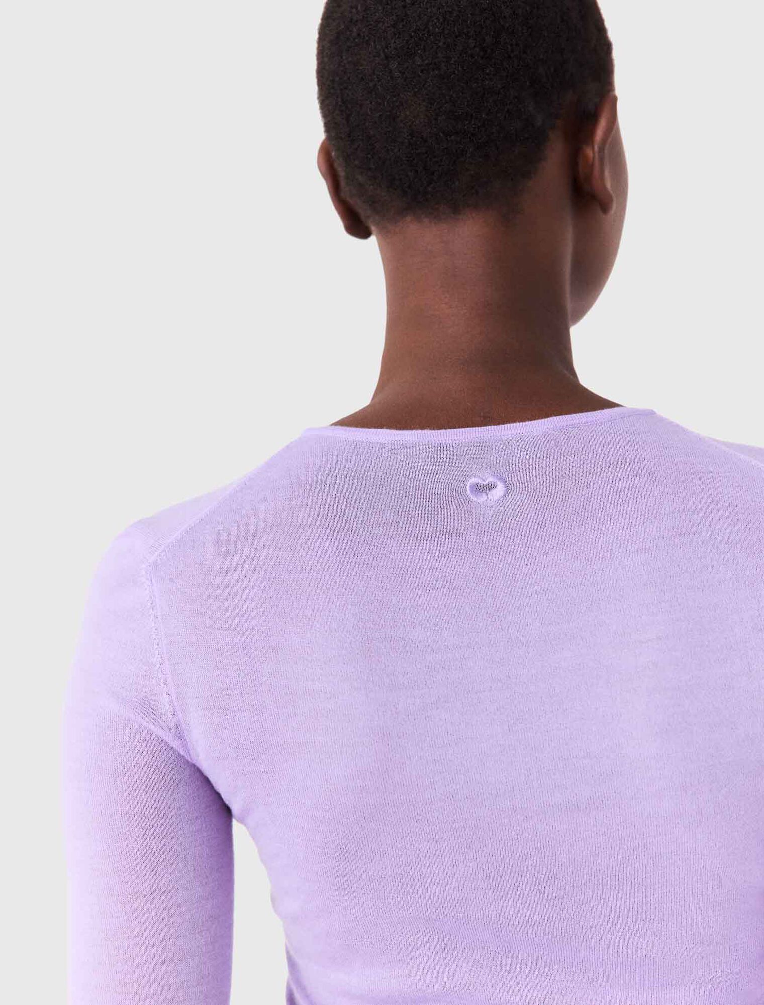 Pull col rond seconde peau