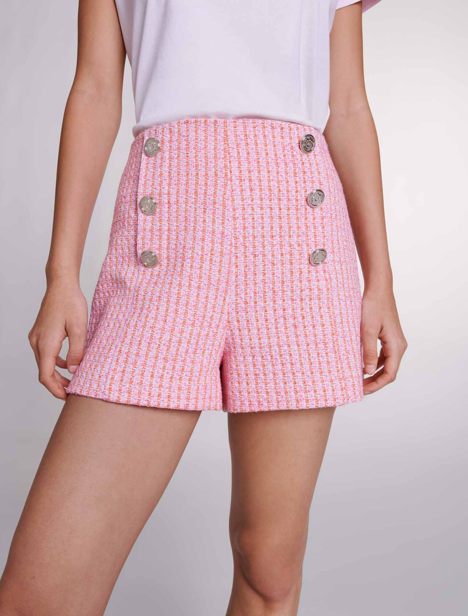 Short en tweed