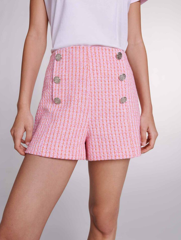 Short en tweed