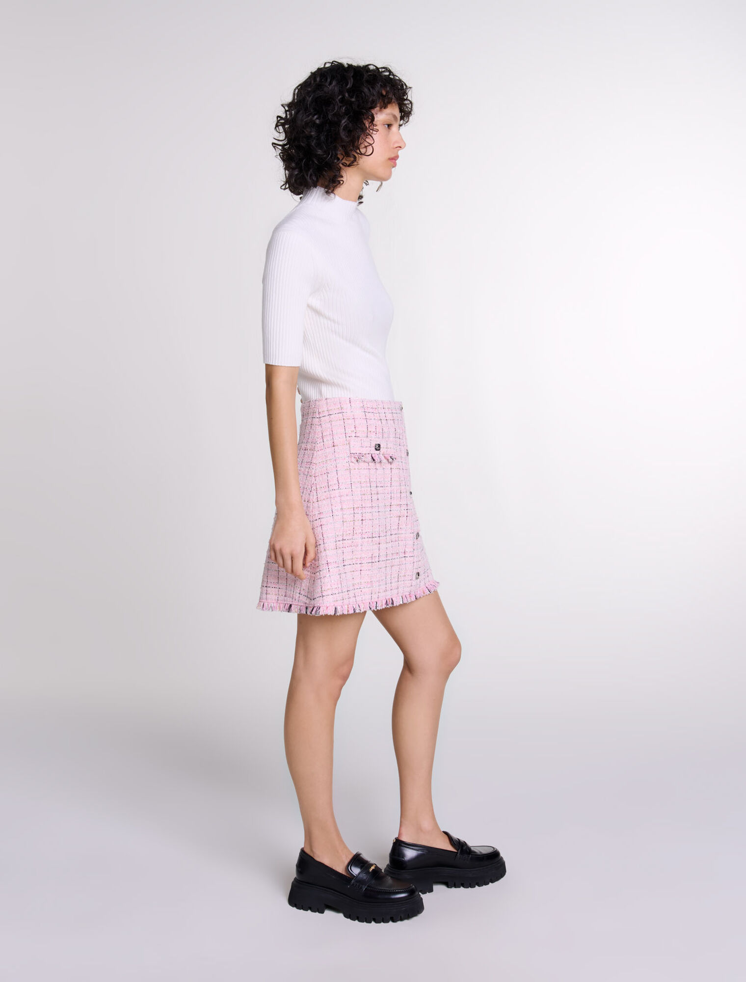 Jupe en tweed