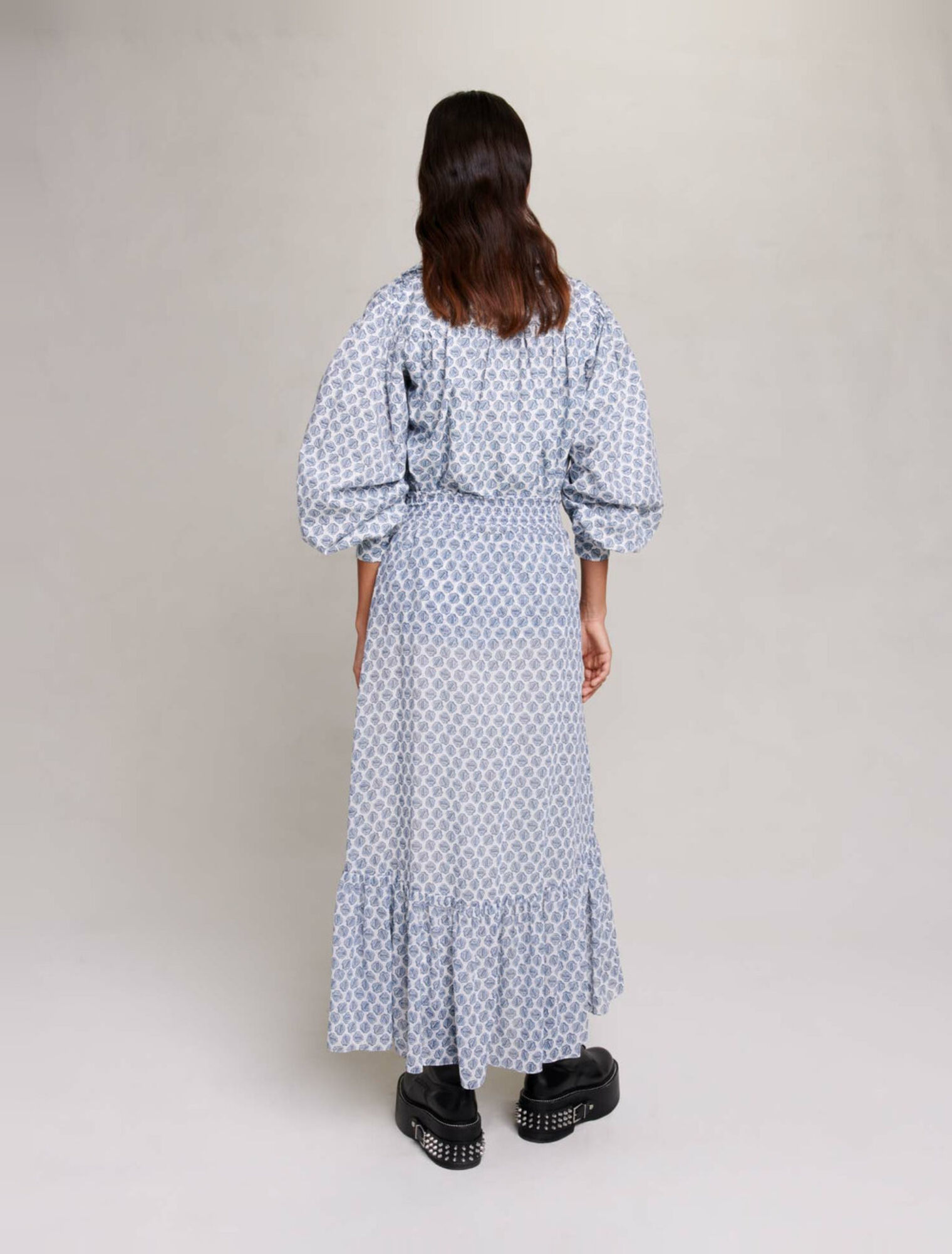 Jupe longue asymétrique