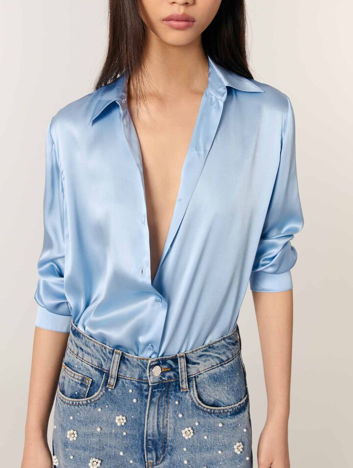Chemise en soie