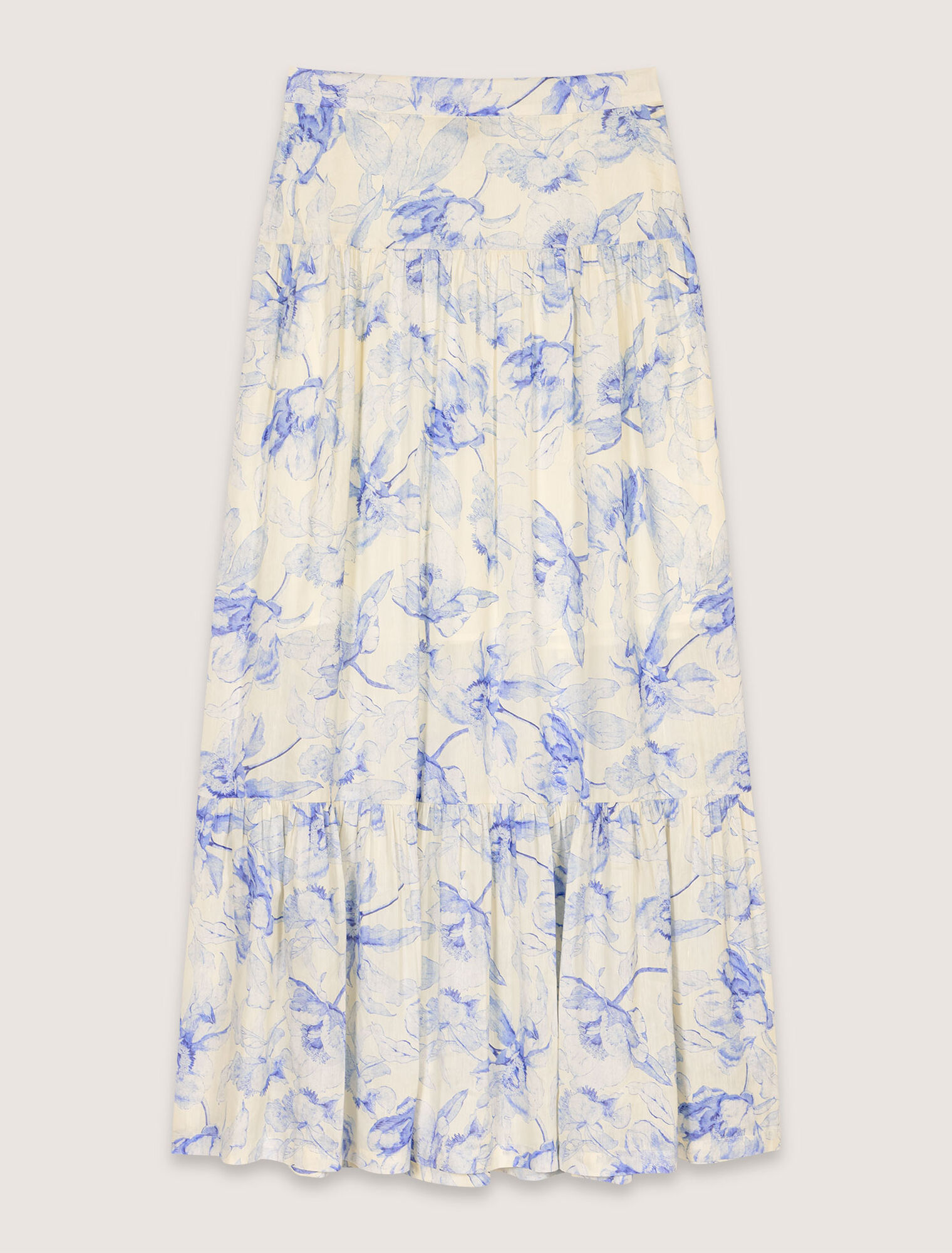 Jupe longue imprimé floral