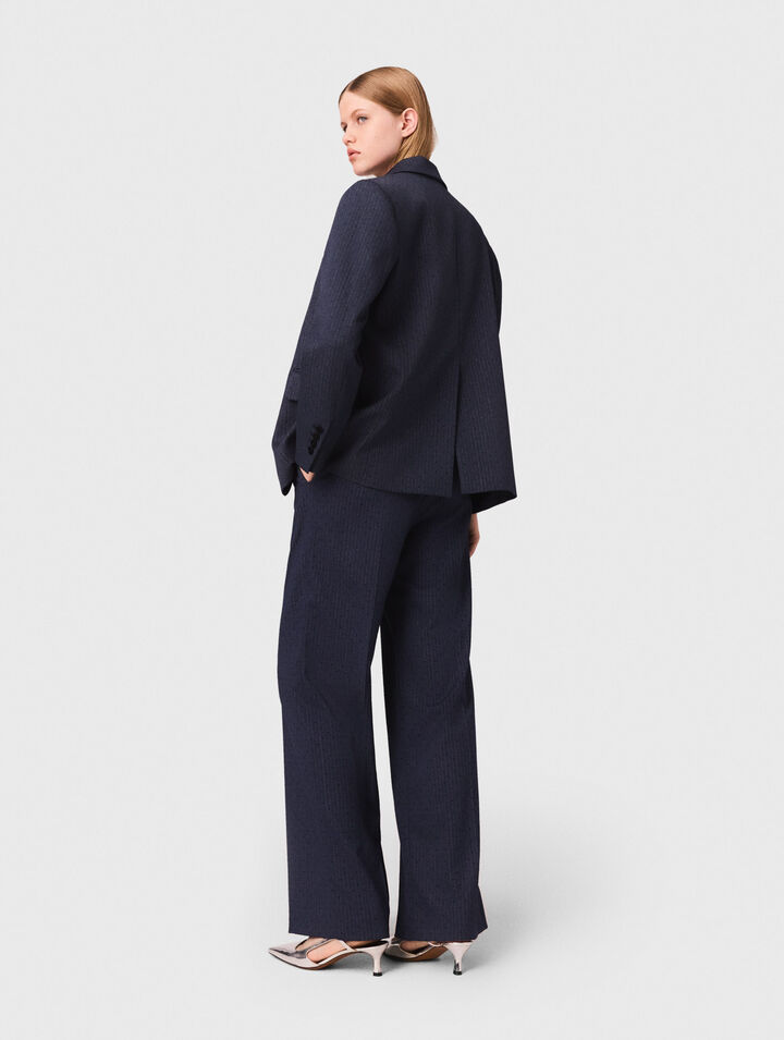 Veste de tailleur à strass