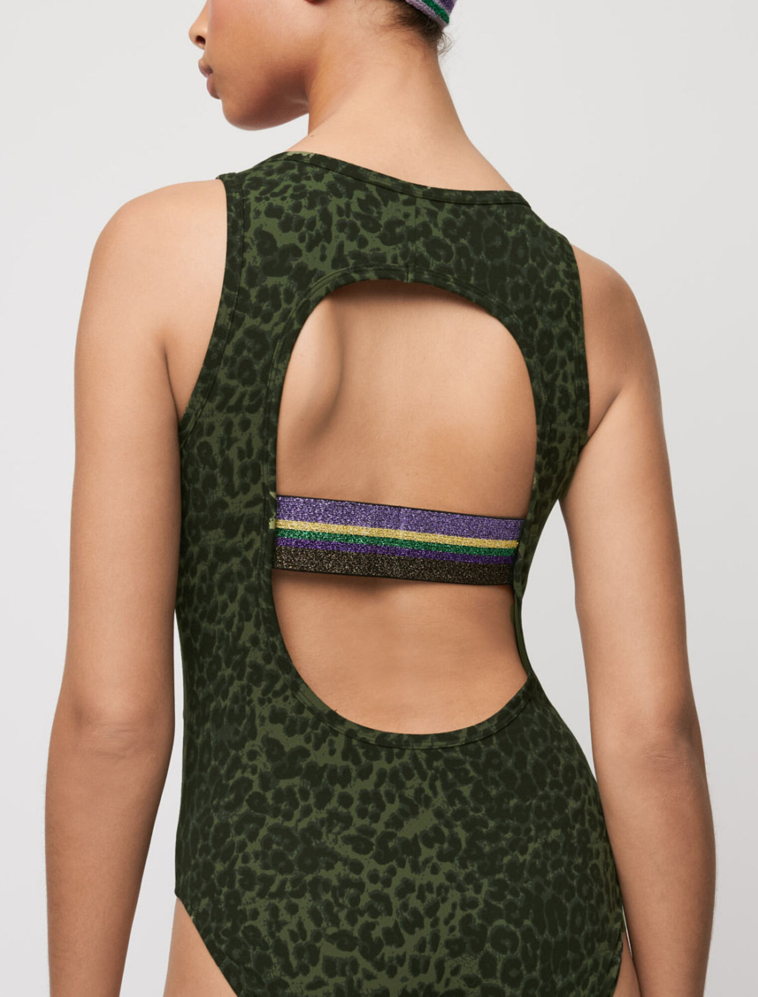 Body de sport imprimé