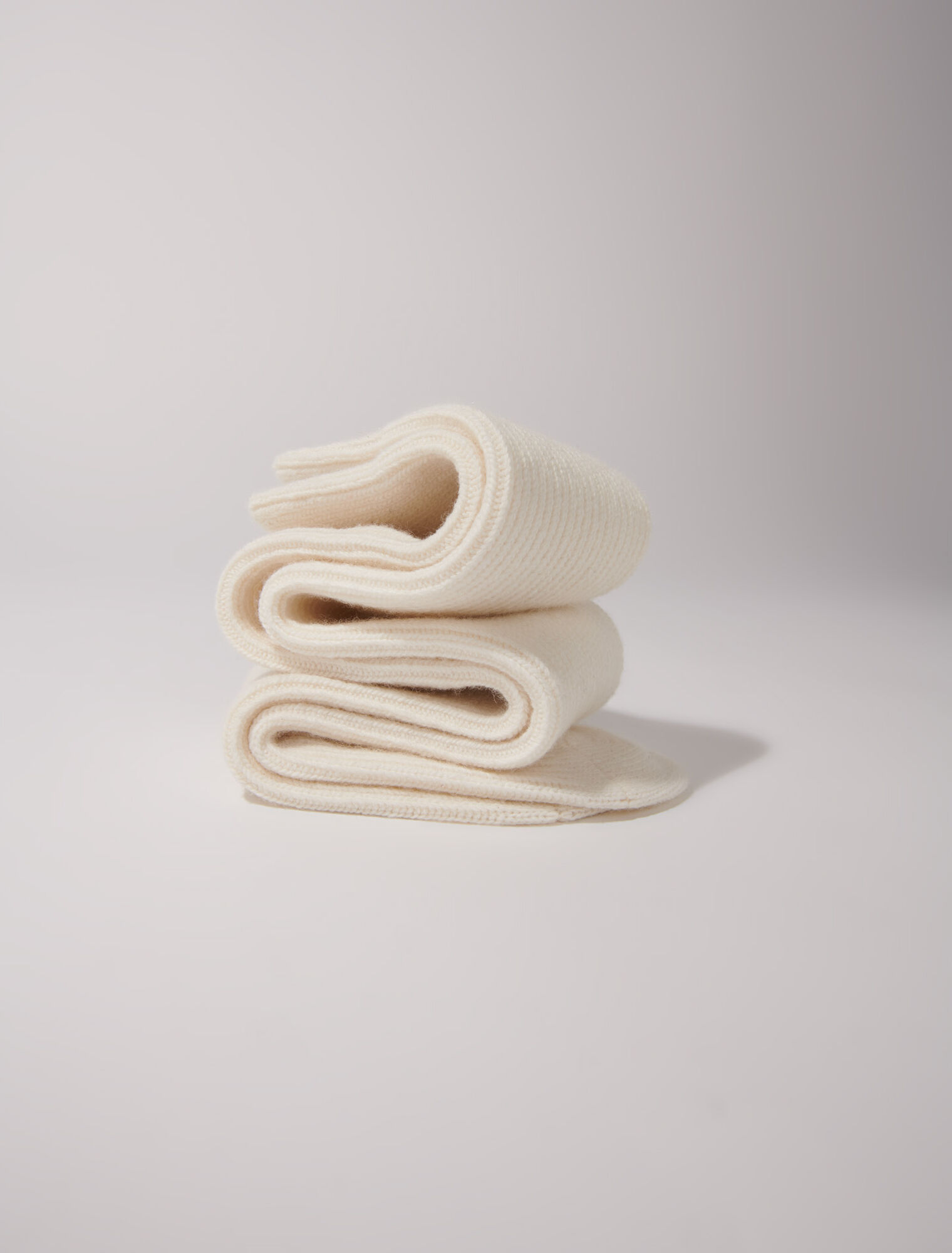 Chaussettes hautes en mix laine
