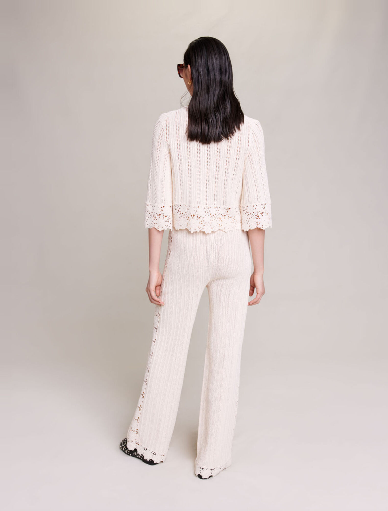 Pantalon en maille