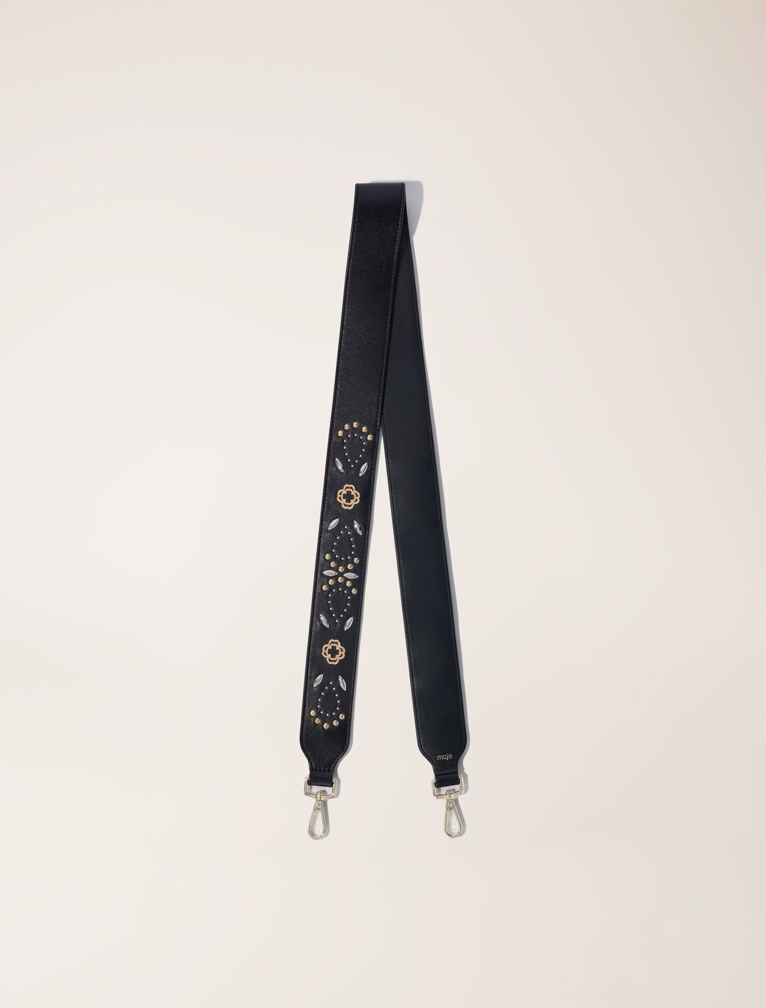 Bandoulière en cuir à studs