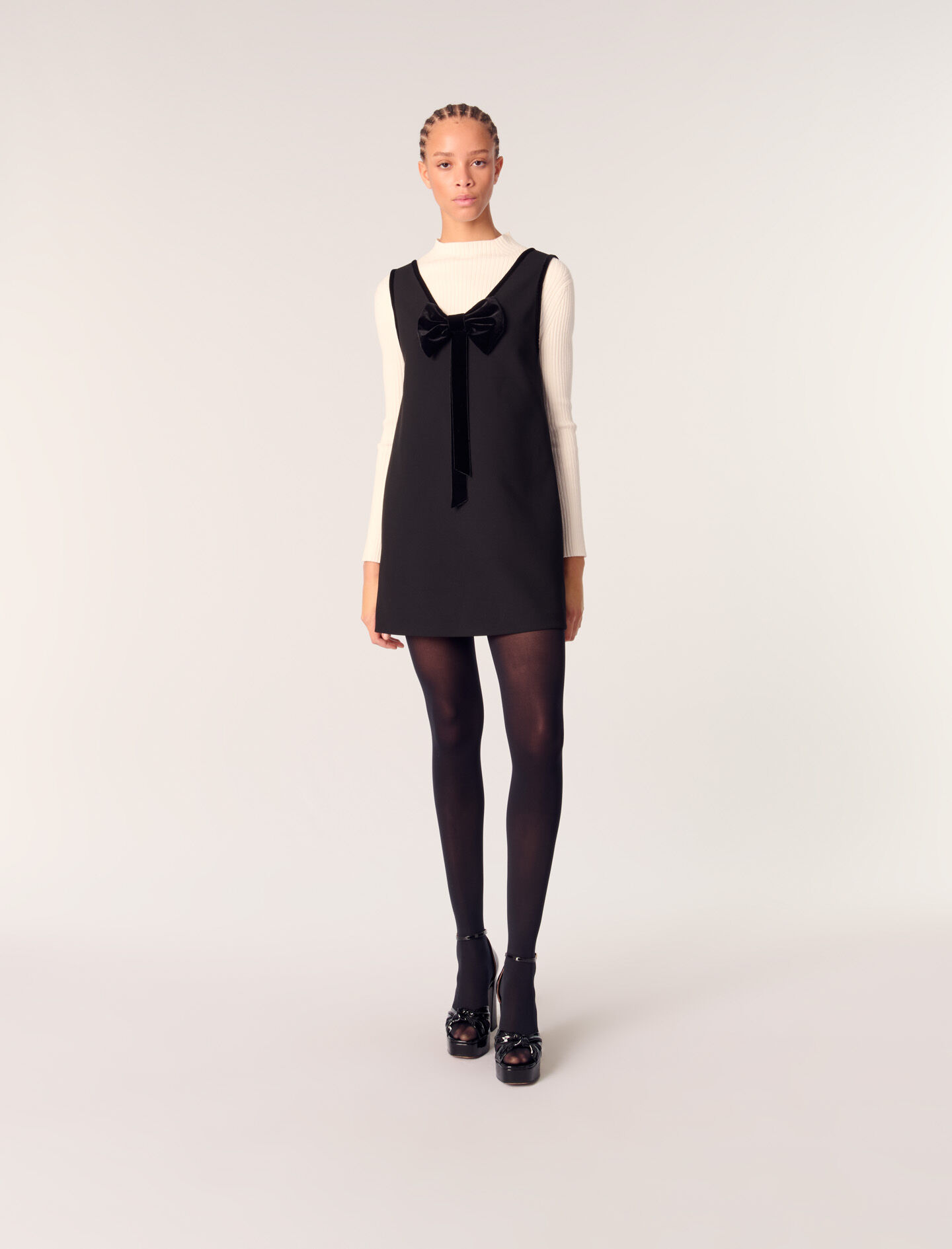Robe cuir maje cheap