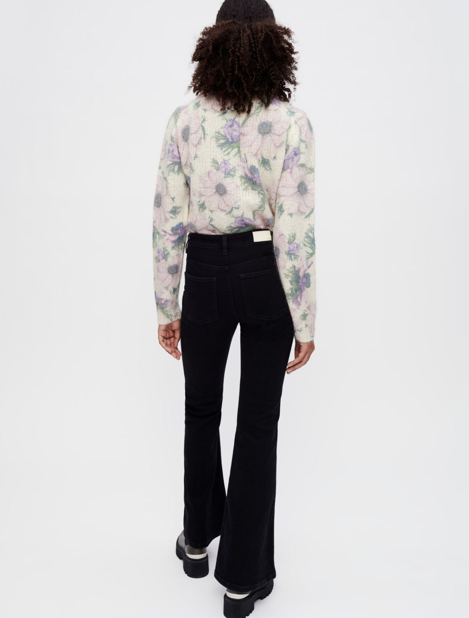 Jean flare à mors
