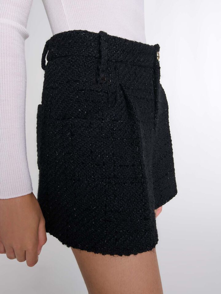 Short en tweed