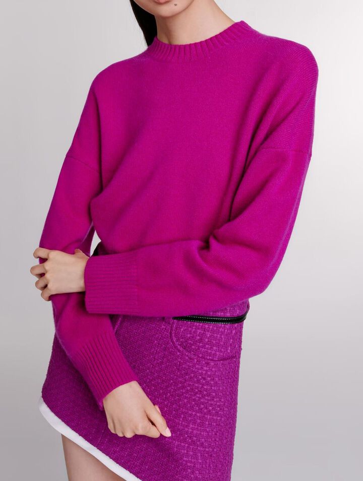 Mini-jupe en tweed