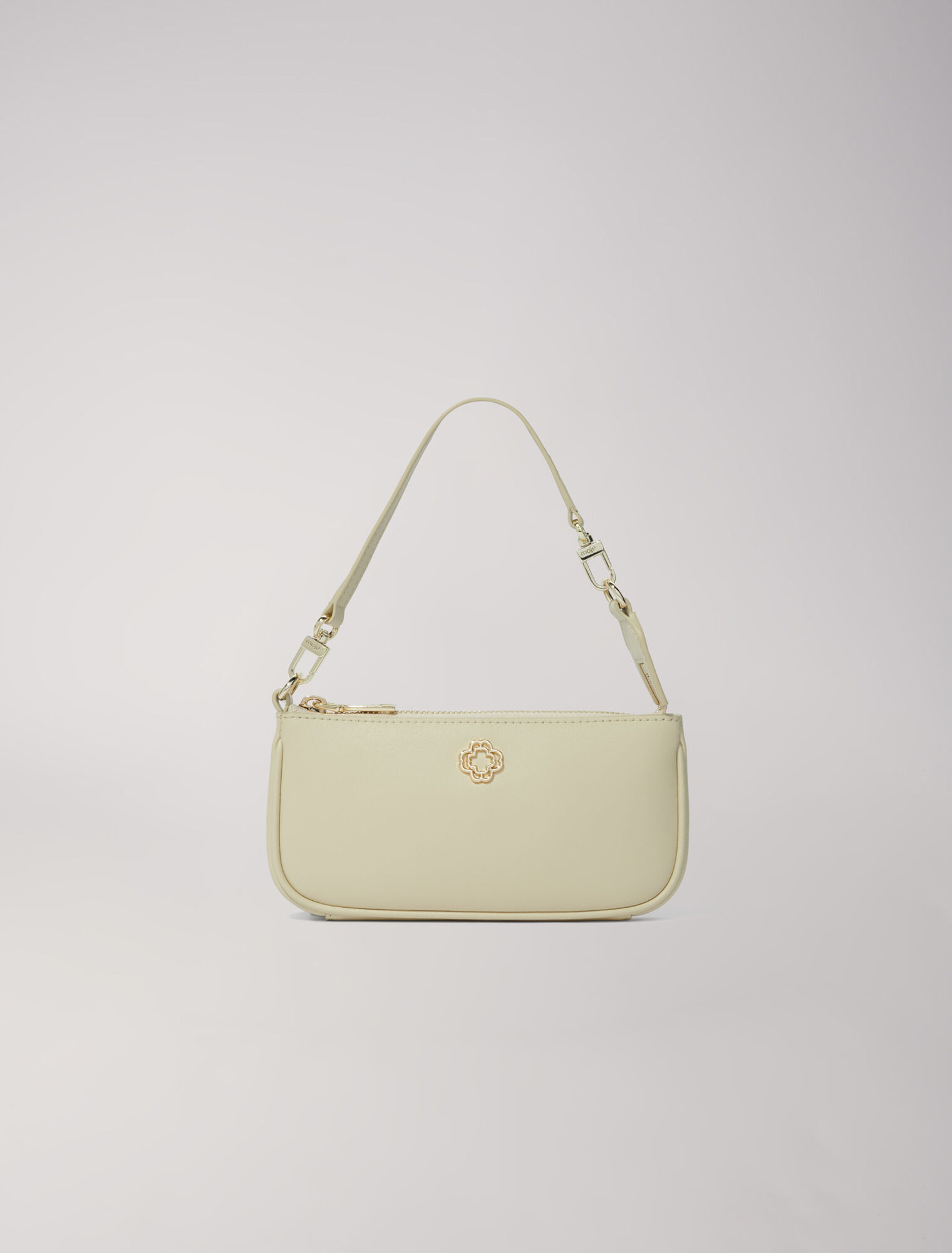 Pochette en cuir lisse