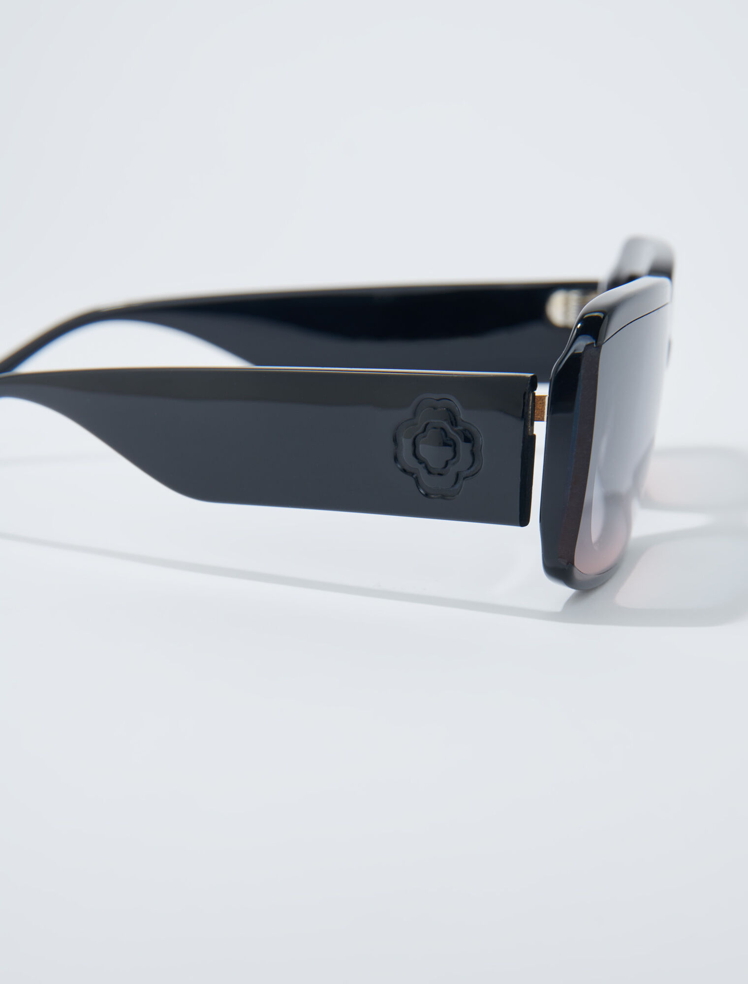 Lunettes en acétate et verres fumés