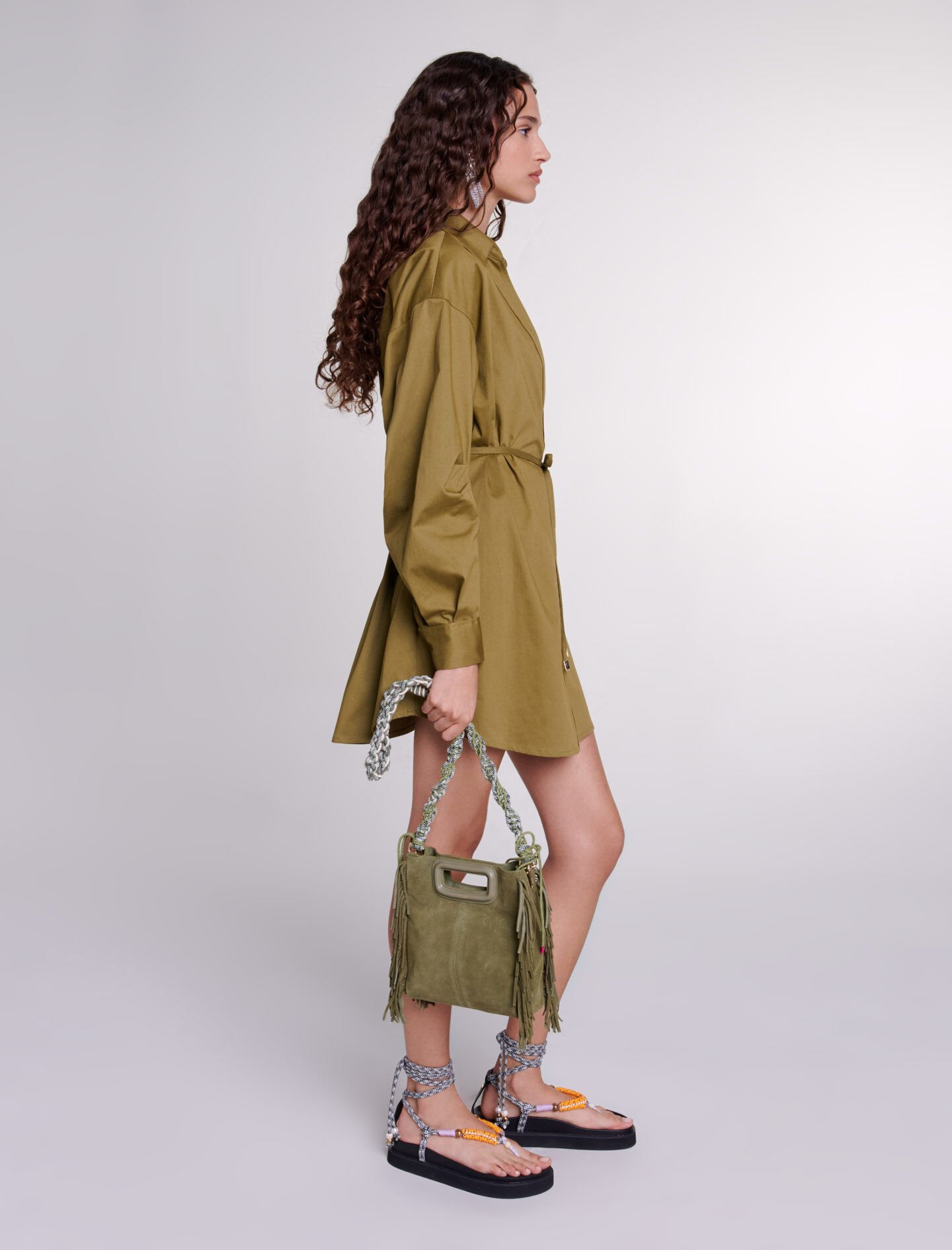 Robe portefeuille maje outlet