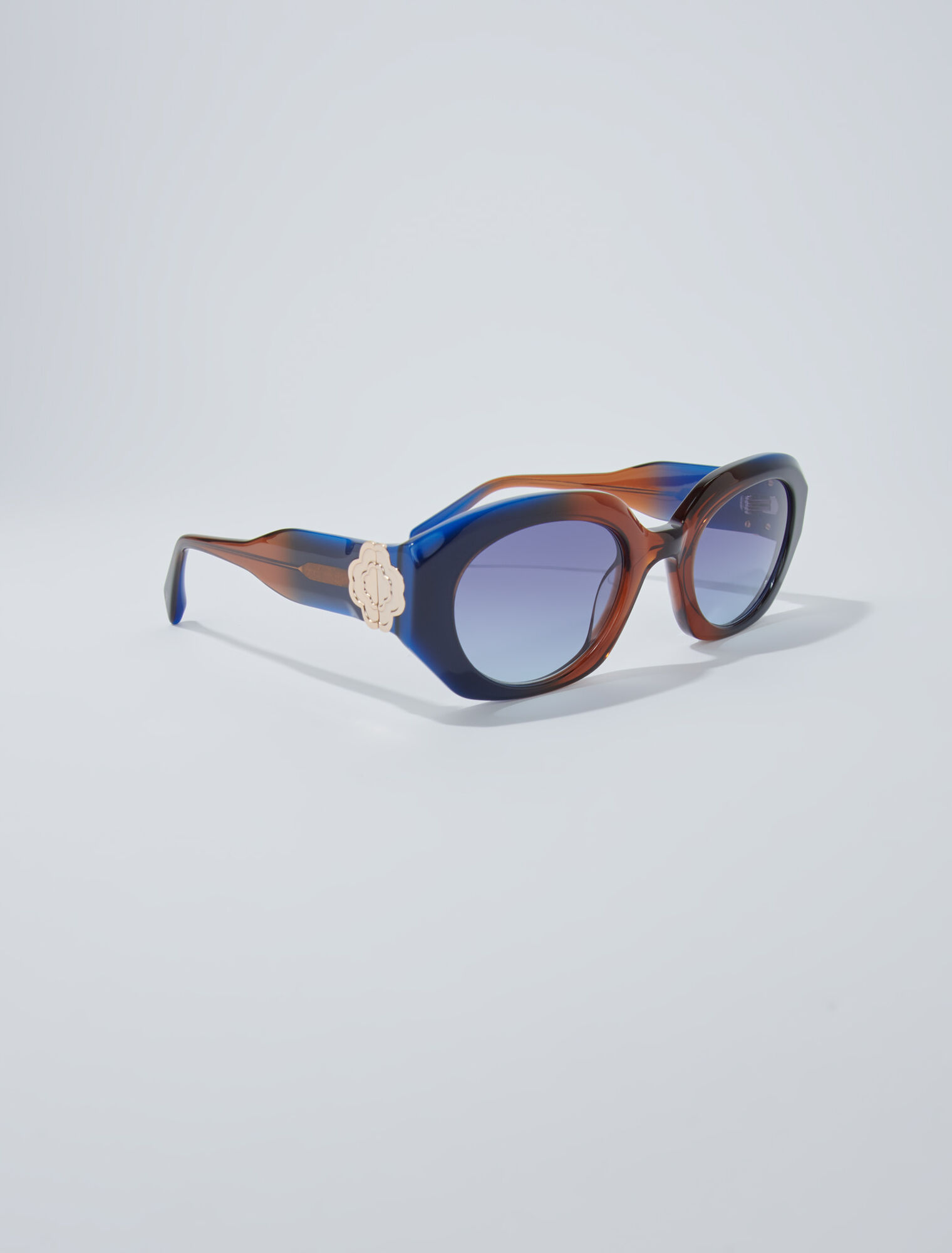 Lunettes rondes en acétate