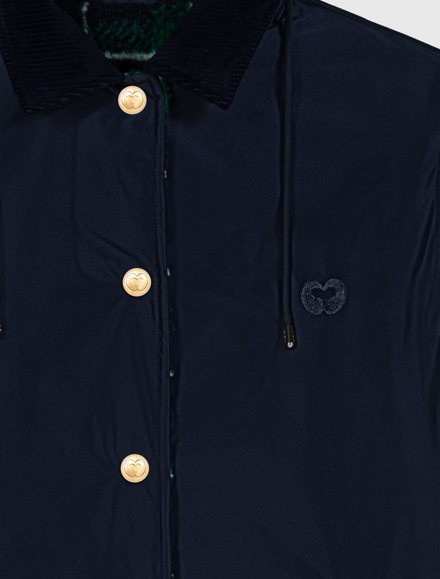 Parka r&eacute;versible bouclette