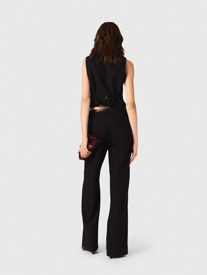 Veston de tailleur à strass