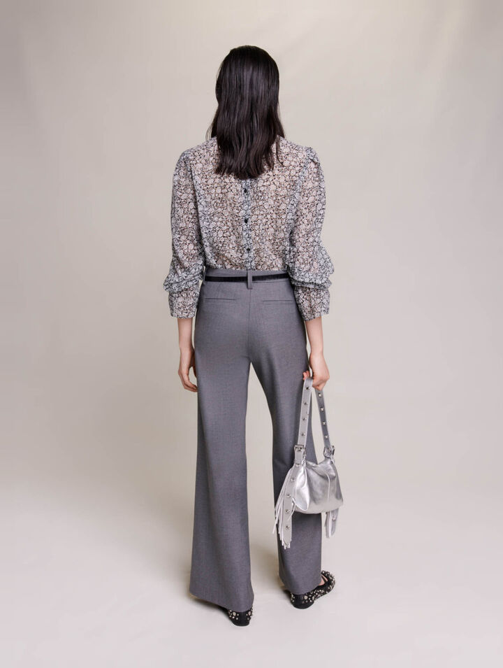 Blouse imprimé fleuri