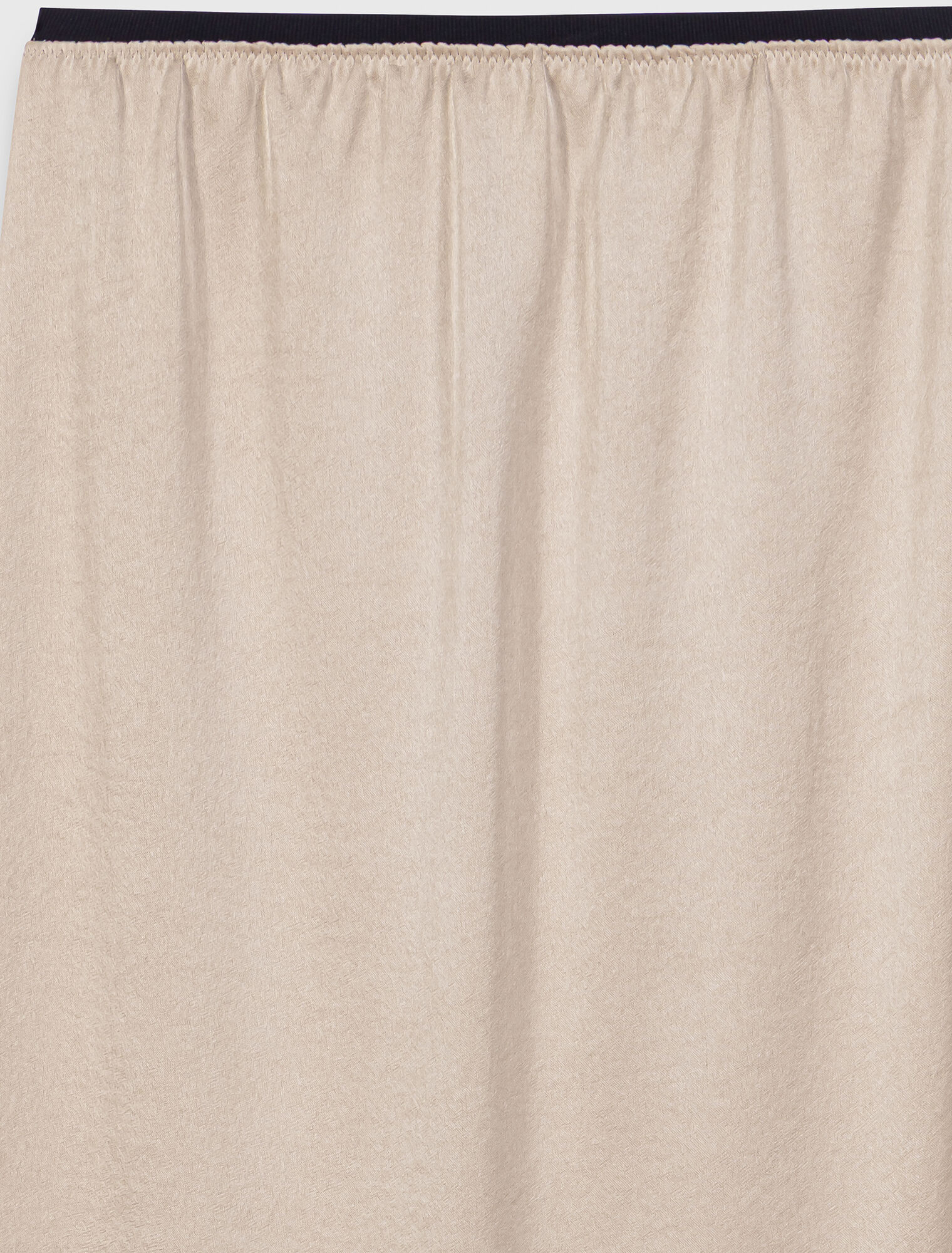 Jupe crayon en satin