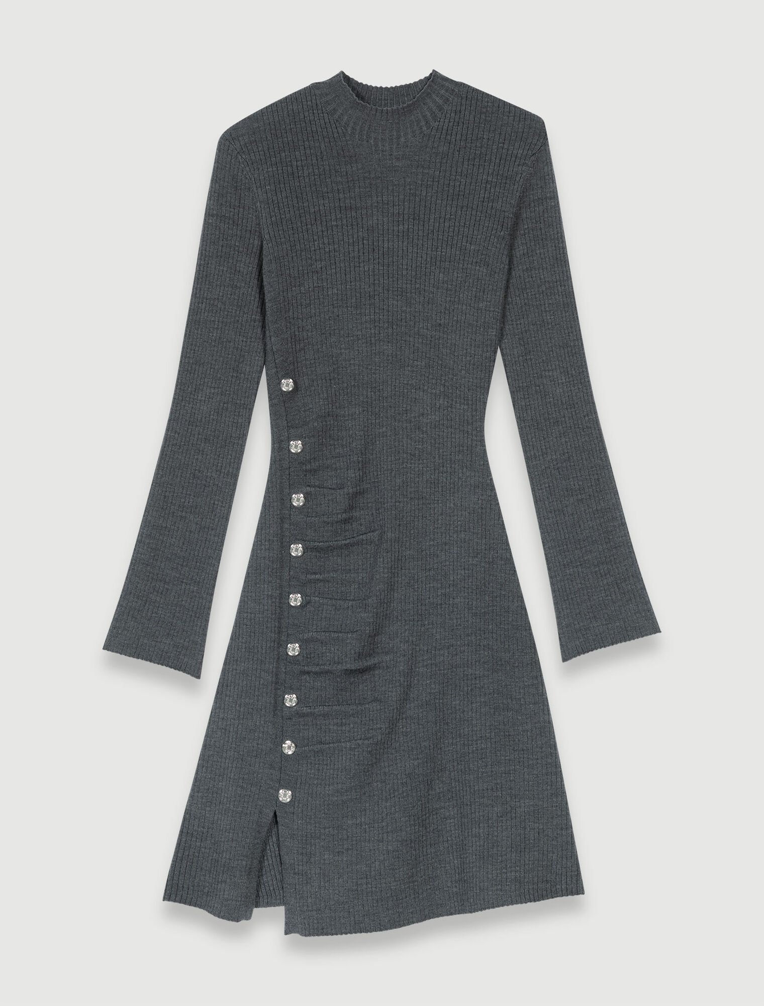 Robe courte en maille