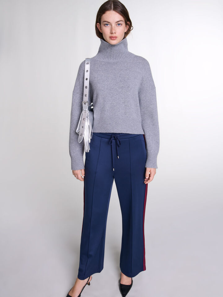 Pantalon à bandes