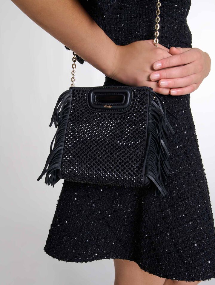 Sac M mini à strass