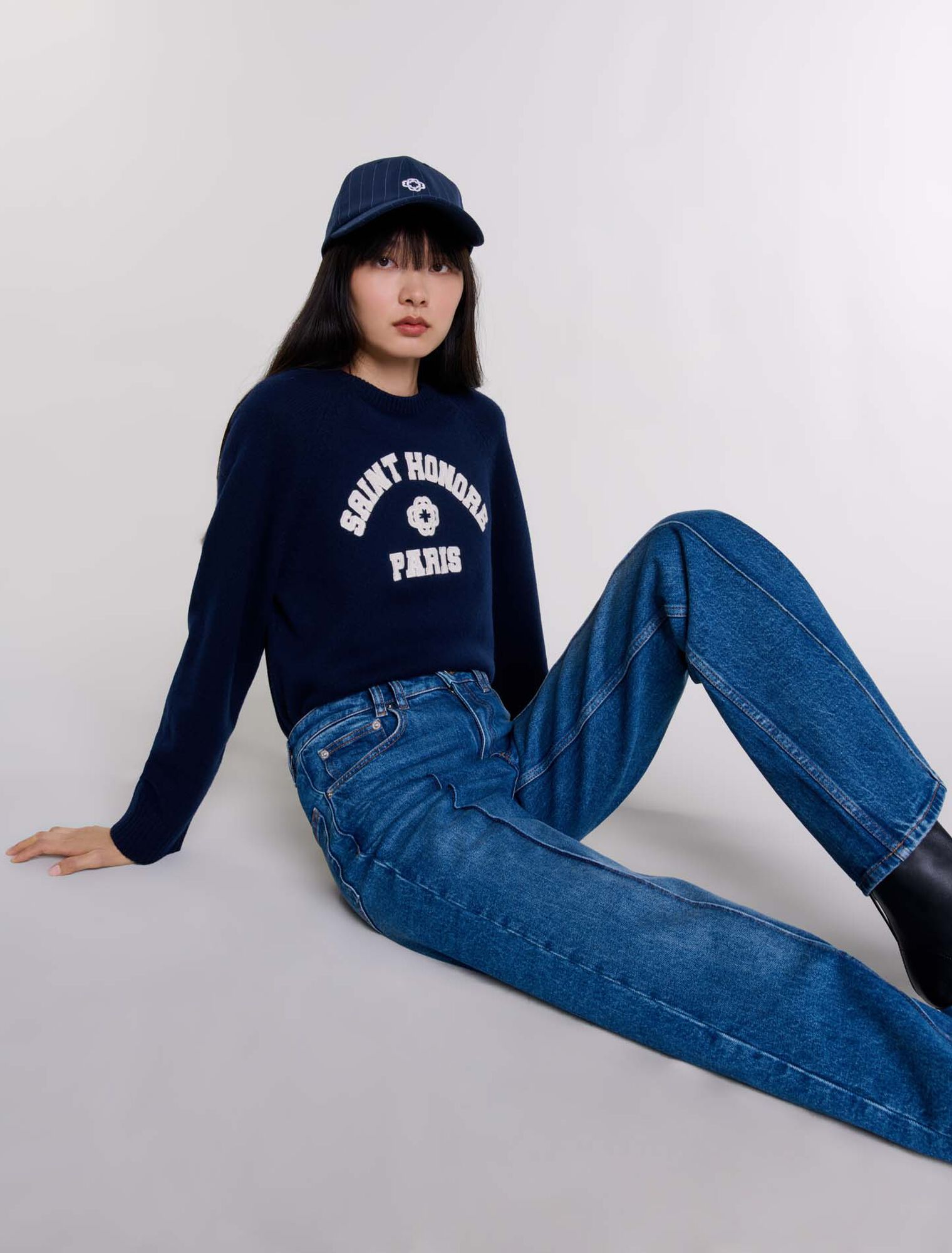 Pull en laine mélangée