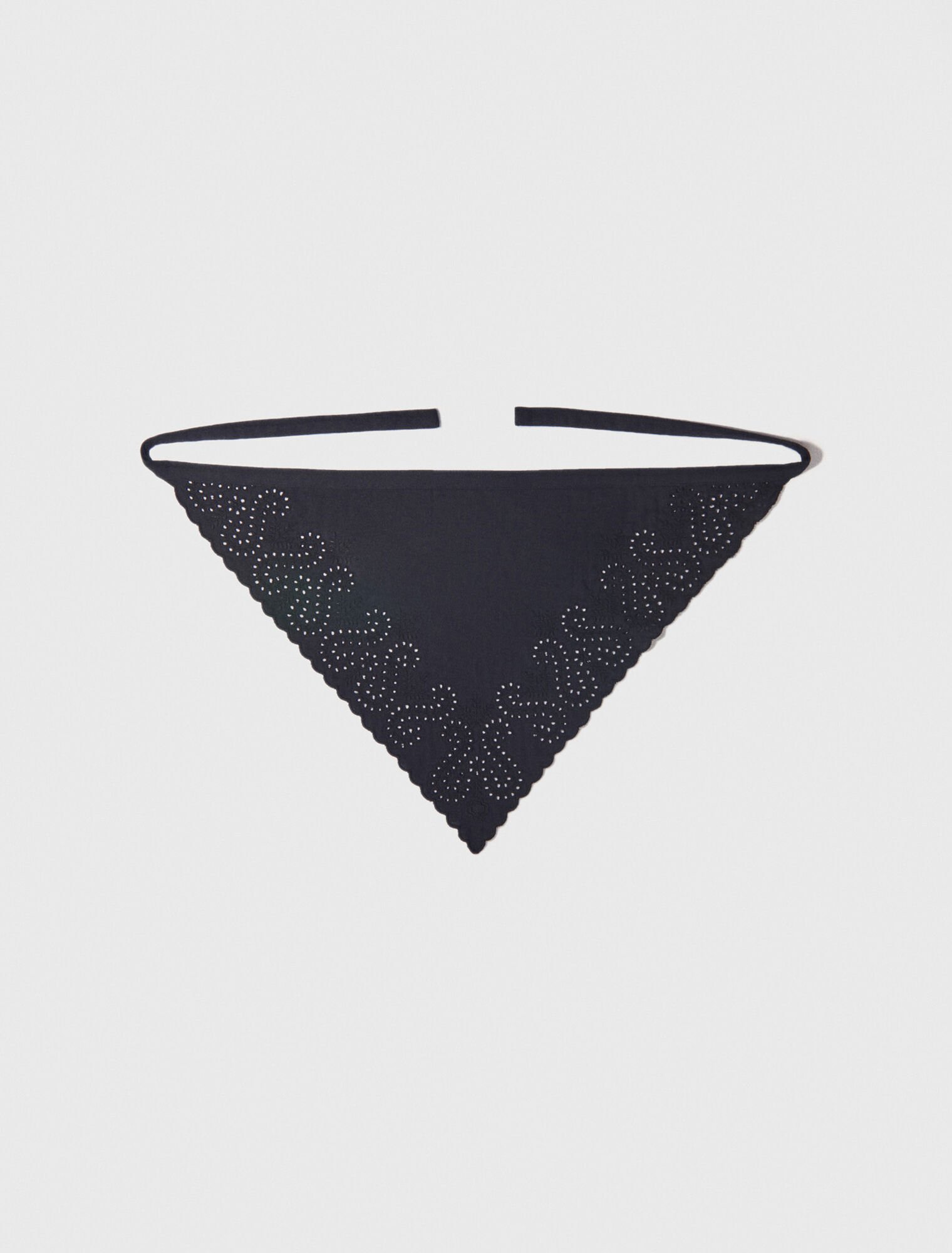 Foulard triangle à nouer
