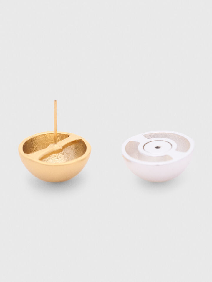 Boucles d'oreille sphère