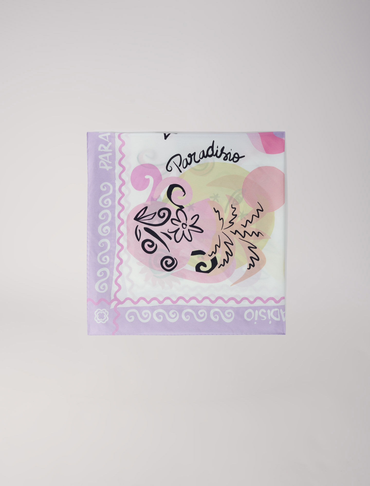 Foulard en soie Paradisio Chales Ponchos Maje