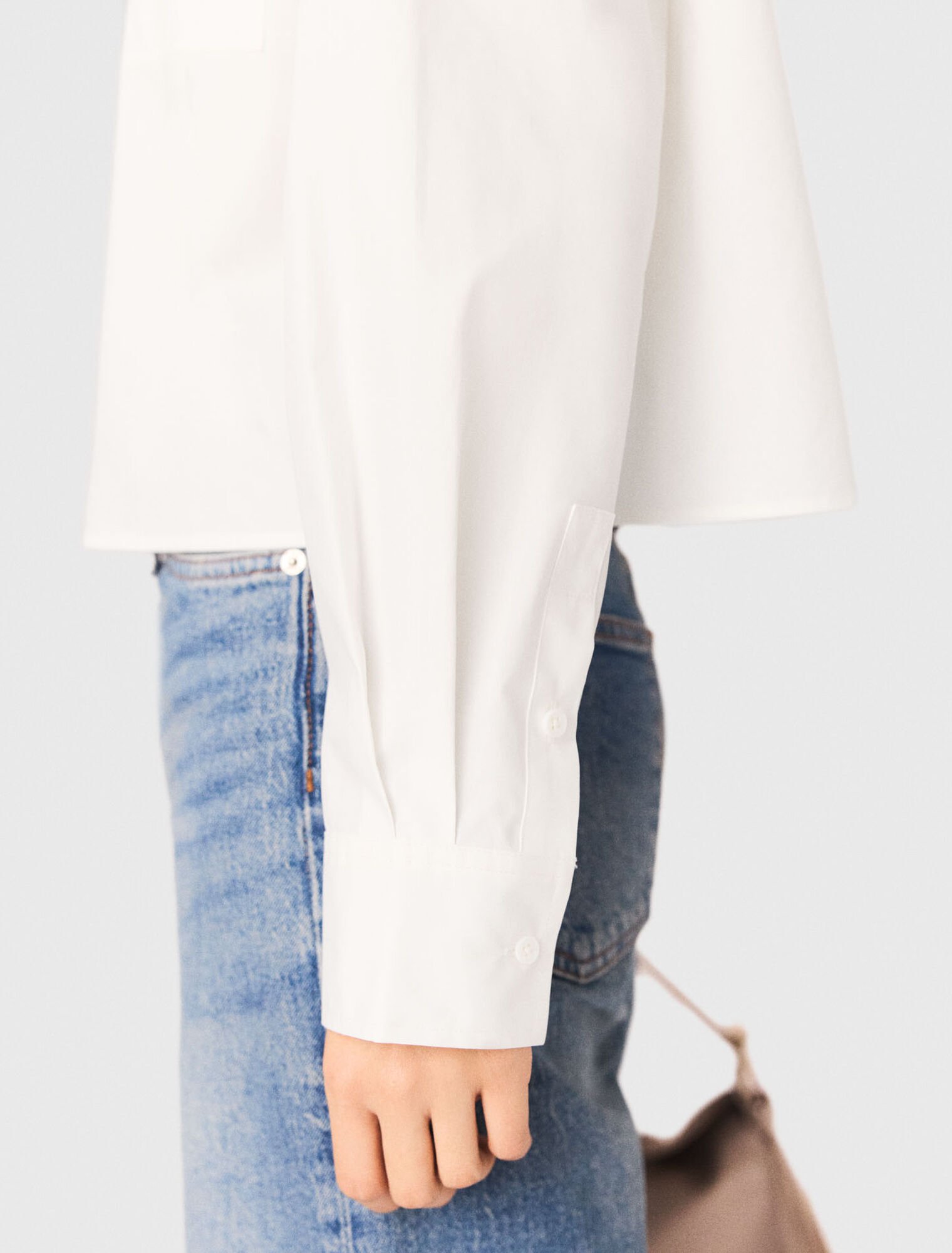 Chemise avec détails bijoux