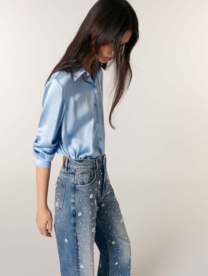 Chemise en soie
